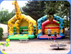 Bouncy Castles at Jurques Zoo